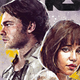 Han and Qi’ra on the cover of Star Wars: Most Wanted by Rae Carson.